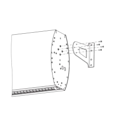 Кронштейн для крепления BALLU BHC-DF