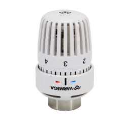 Термостатическая головка, серия VM110, жидкостная, белая Varmega M30х1.5
